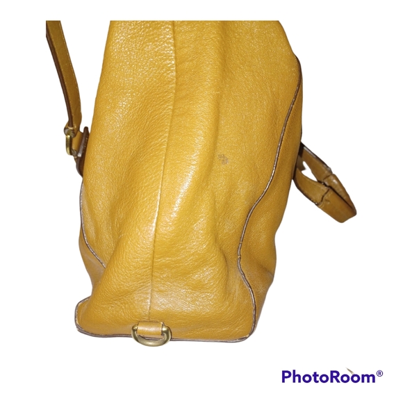 COACH TAN LEATHER SATCHEL HANDBAG W/ SHOULDER STRAP EUC - Picture 8 of 15